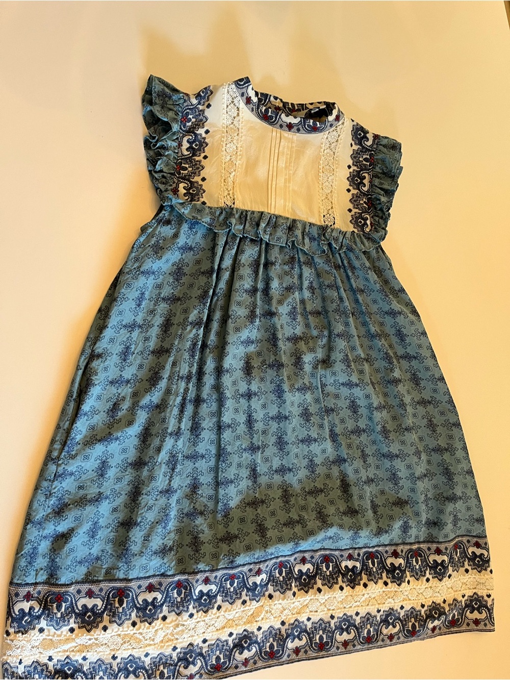 Sea New York Silk Lace-Trim Dress